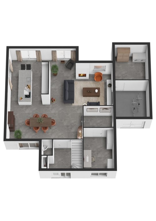 mediumsize floorplan